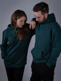 Hoodie Vayante vert unisexe confortable adapté à tous types de morphologie